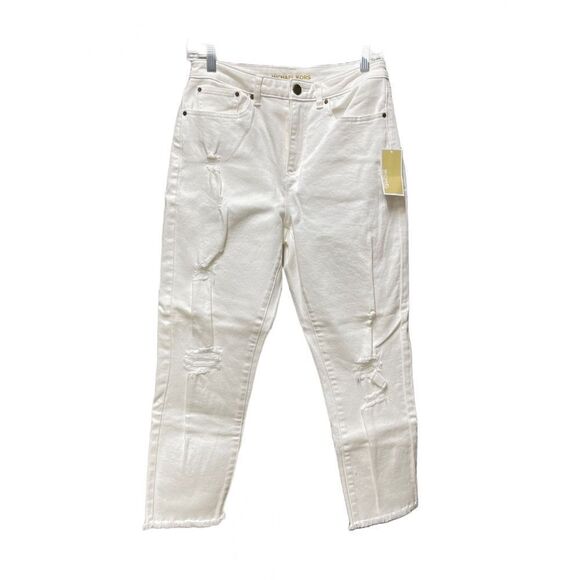 🌟NEW🌟Michael Kors🌟White Denim Jeans  - Picture 1 of 3
